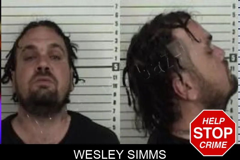 Wesley Simms Mugshots