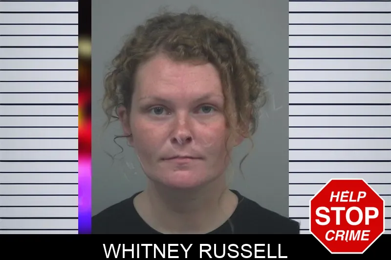 Whitney Russell mugshot