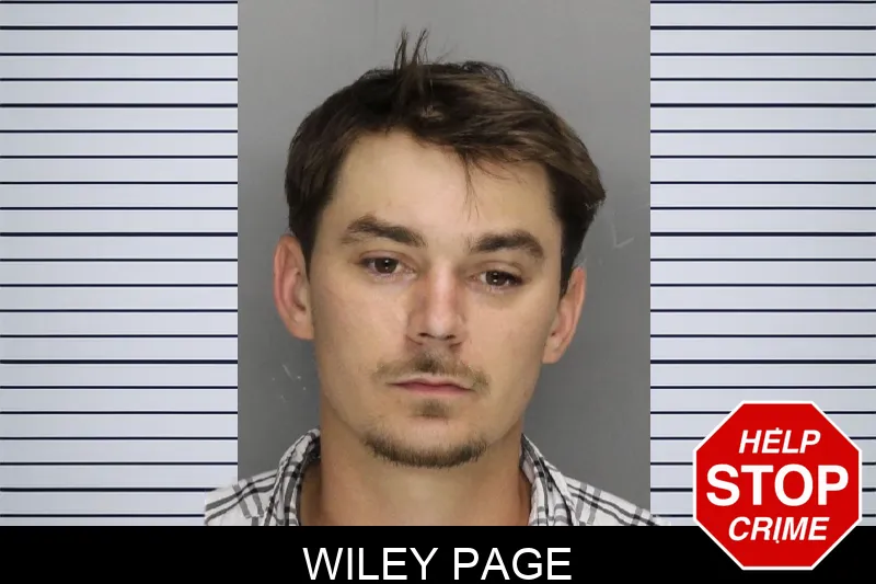 Wiley Page mugshot