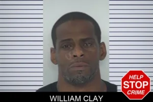 William Clay mugshot