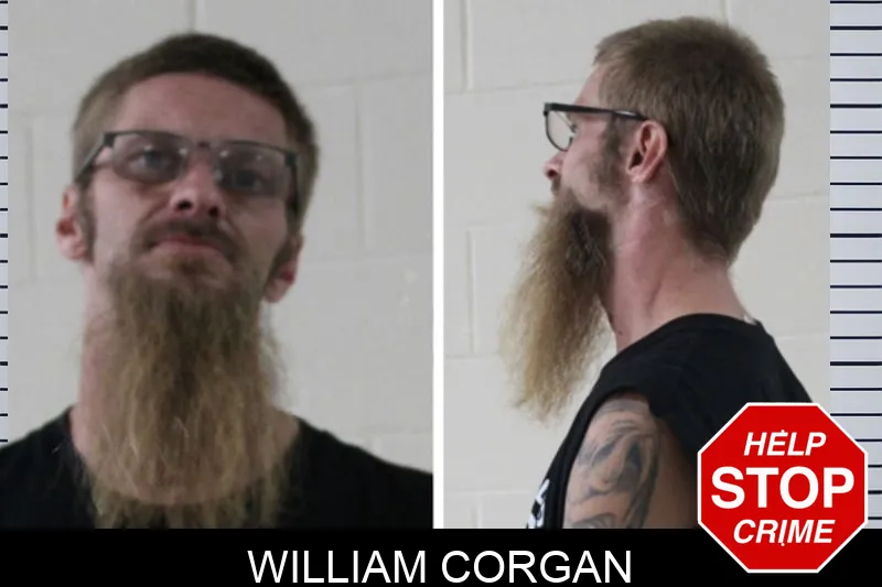 William Corgan mugshot