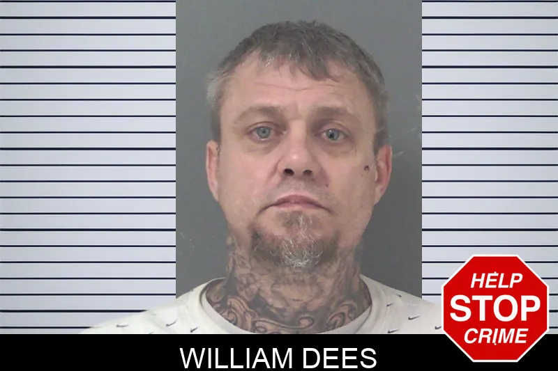 William Dees mugshot