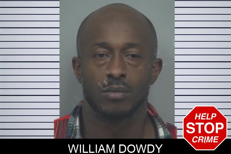 William Dowdy mugshot