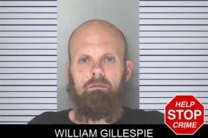 William Gillespie mugshot