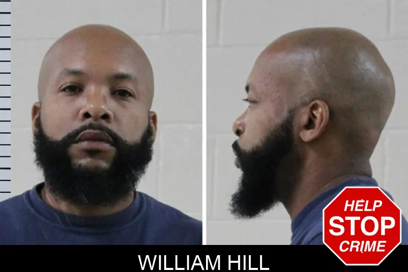 William Hill mugshot