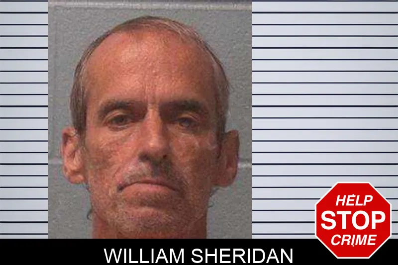William Sheridan Mugshots
