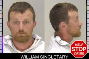 William Singletary mugshot