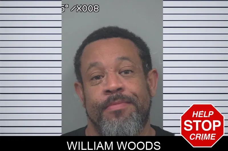 William Woods mugshot