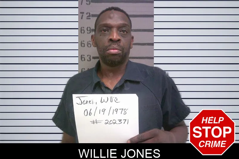 Willie Jones mugshot