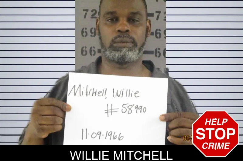 Willie Mitchell mugshot