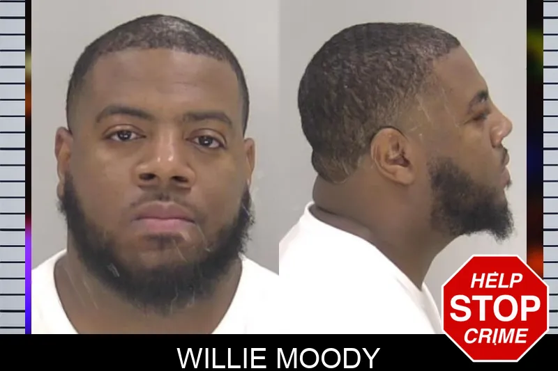 Willie Moody Mugshots