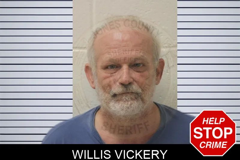 Willis Vickery Mugshots