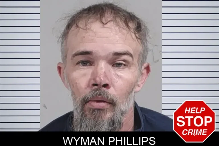Wyman Phillips mugshot – Lowndes County , Georgia Wyman Phillips