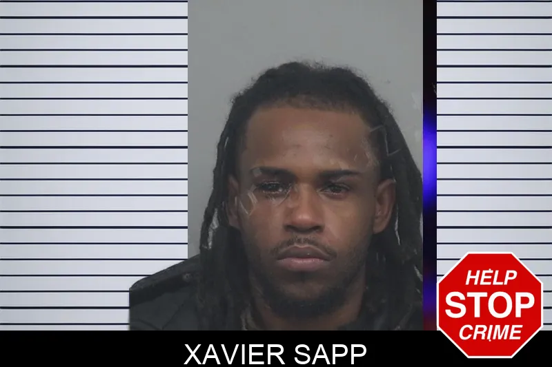 Xavier Sapp mugshot