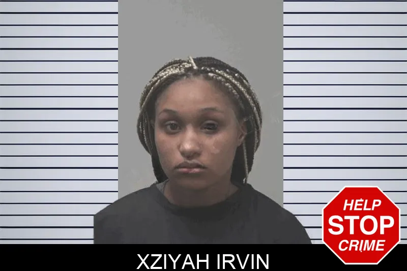 Xziyah Irvin mugshot