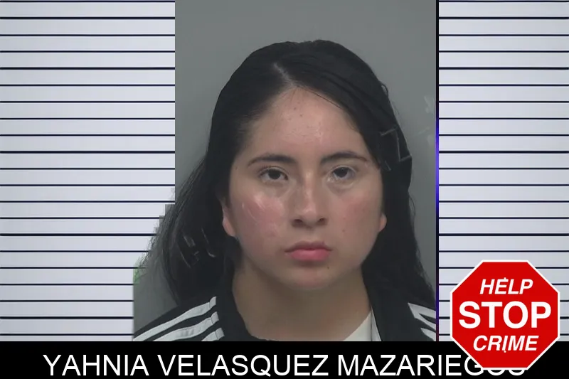 Yahnia Velasquez Mazariegos mugshot – Gwinnett County , Georgia Yahnia Velasquez Mazariegos mugshot