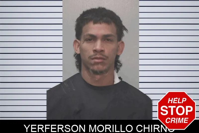 Yerferson Morillo Chirno mugshot