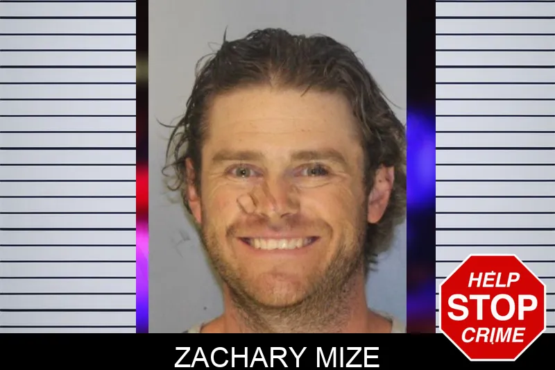 Zachary Mize mugshot