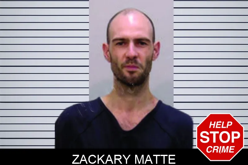 Zackary Matte Mugshots