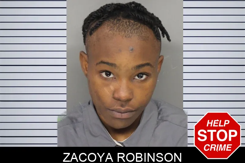 Zacoya Robinson mugshot