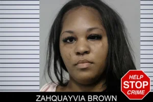 Zahquayvia Brown mugshot