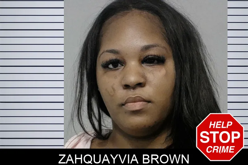 Zahquayvia Brown Mugshots