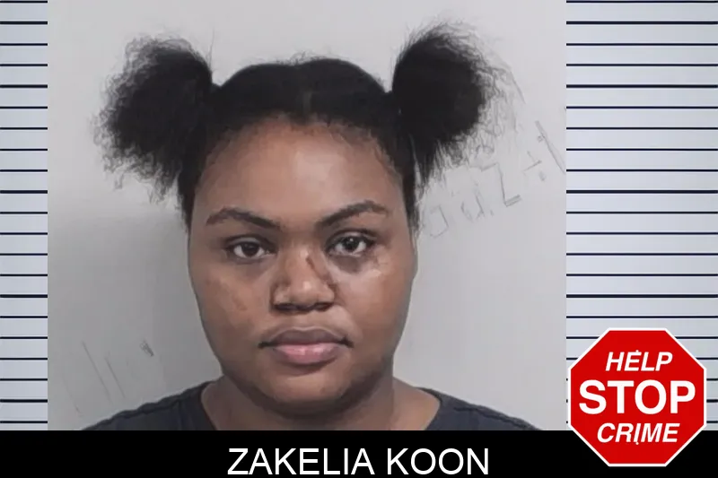 Zakelia Koon Mugshots