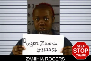 Zanihia Rogers mugshot