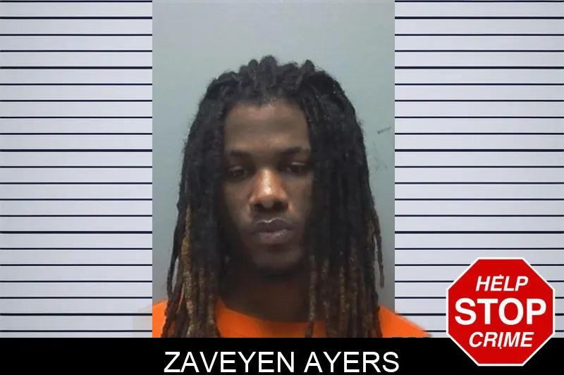 Zaveyen Ayers Mugshots