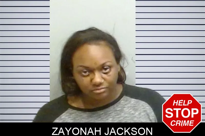 Zayonah Jackson mugshot