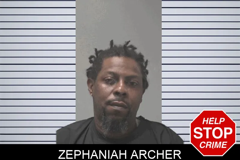 Zephaniah Archer Mugshots