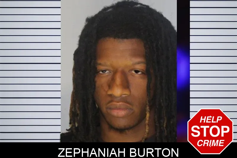Zephaniah Burton Mugshots