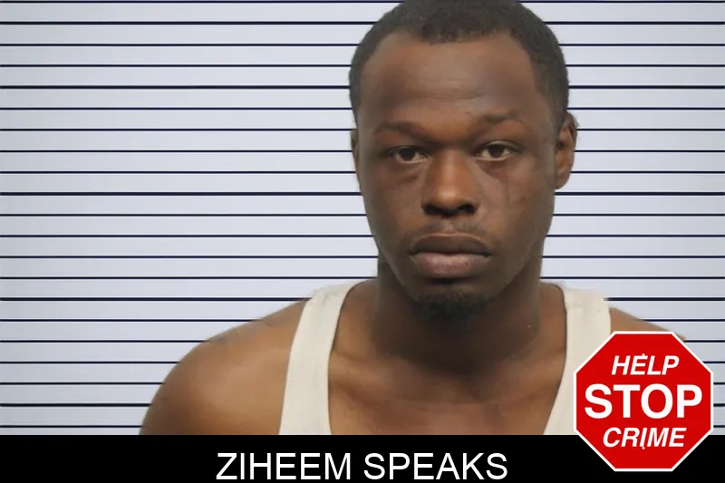 Ziheem Speaks Mugshots