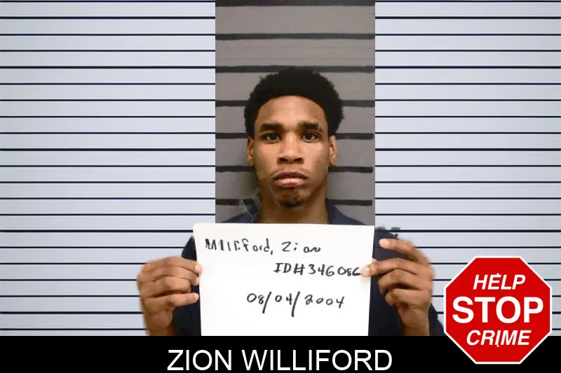 Zion Williford Mugshots
