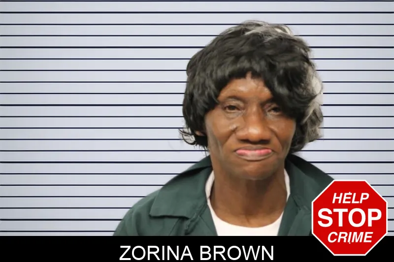Zorina Brown Mugshots