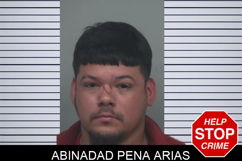 Abinadad Pena Arias mugshot