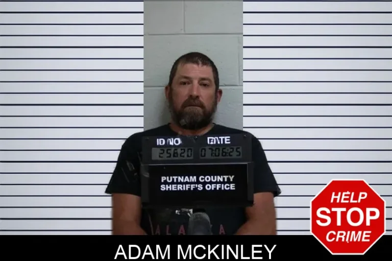 Adam McKinley mugshot – Putnam County , Georgia Adam McKinley
