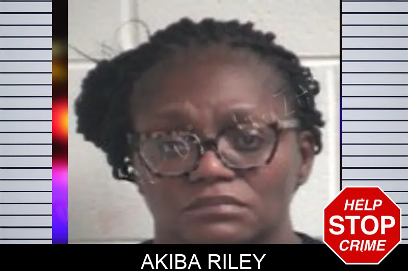 Akiba Riley Mugshots