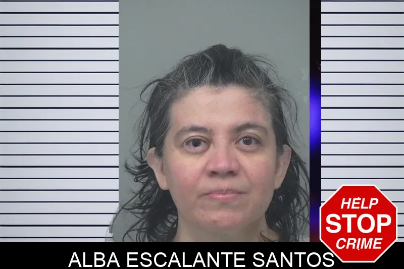 Alba Escalante Santos mugshot