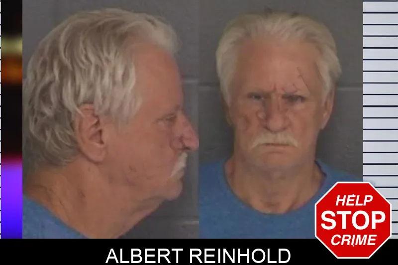 Albert Reinhold mugshot