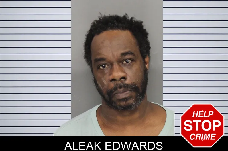 Aleak Edwards mugshot