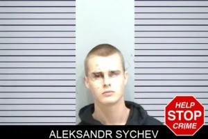 Aleksandr Sychev mugshot