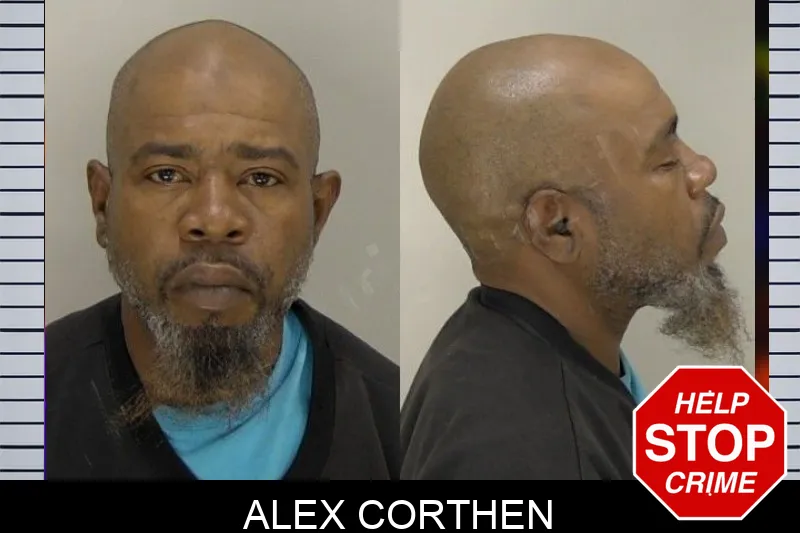 Alex Corthen mugshot