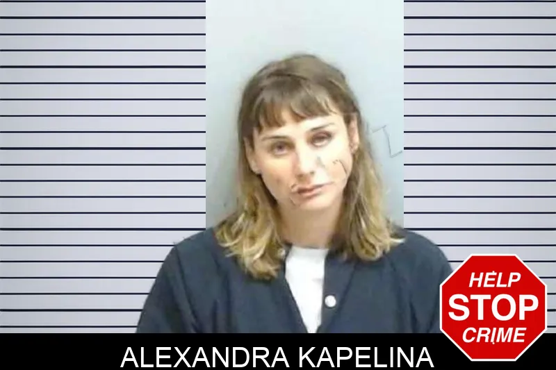 Alexandra Kapelina mugshot