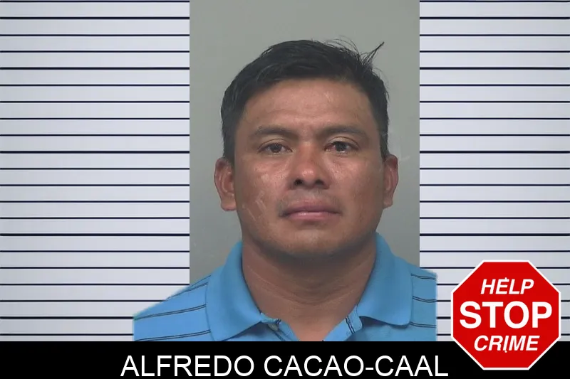 Alfredo Cacao-Caal Mugshots