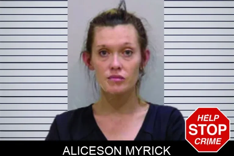 Aliceson Myrick mugshot – Bartow County , Georgia Aliceson Myrick