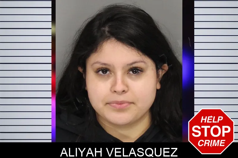 Aliyah Velasquez mugshot