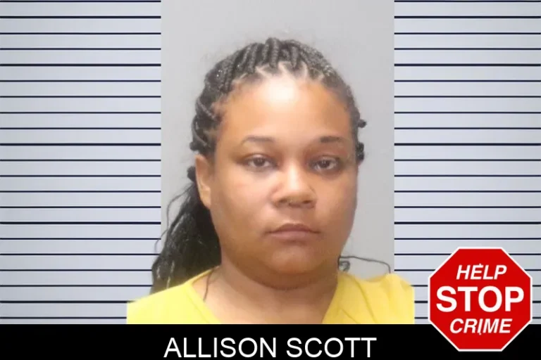 Allison Scott mugshot – Muscogee County , Georgia Allison Scott