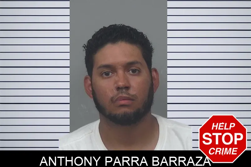 Anthony Parra Barraza mugshot
