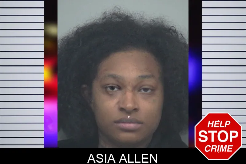 Asia Allen Mugshots